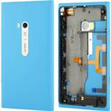 👉 Batterij blauw active onderdelen Behuizing Achterklep Met Zijtoets Flex Kabel voor Nokia Lumia 900 (Blauw) 6922086207033