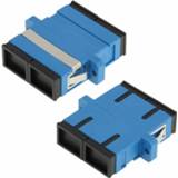 👉 Blauw fiber active computer SC-SC Multimode Duplex Flange / Connector Adapter Lotus Root-apparaat (blauw) 6922831809802