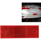 👉 Achterbumper rood plastic active 10 STKS Auto Waarschuwing Reflector en Bord (Rood) 6922770341548