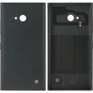 👉 Batterij zwart kunststof active onderdelen Effen kleur achtercover voor Nokia Lumia 730 (zwart) 6922155048871