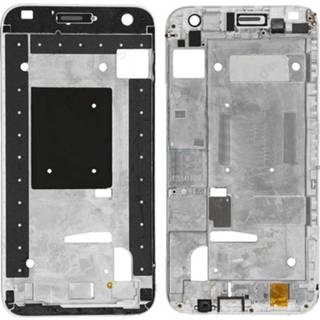 Bezel zwart active onderdelen Front Behuizing Scherm Frame voor Huawei Ascend G7 (Zwart) 6922289891169