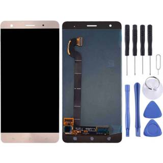 👉 Digitizer goud active onderdelen Voor Asus ZenFone 3 Deluxe / ZS570KL Z016D LCD-scherm en volledige montage (goud) 6922892340351