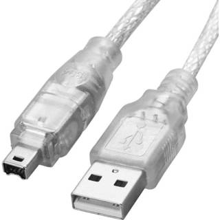 👉 Active computer mannen USB 2.0 Male naar Firewire iEEE 1394 4-pins mannelijke iLink-kabel, lengte: 1,2 meter 6922601732279