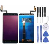 👉 Digitizer zwart active onderdelen Lcd-scherm en Full Assembly voor Alcatel A3 XL 9008 / 9008X 9008D OT-9008 OT9008 (zwart) 6922767022146