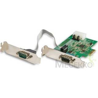 👉 StarTech.com 2-poorts RS232 seriële adapter kaart met 16950 UART