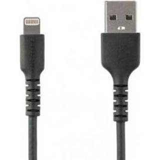 👉 Lightning kabel zwart StarTech.com 2m USB naar Apple MFi gecertificeerd DuPont Kevlar