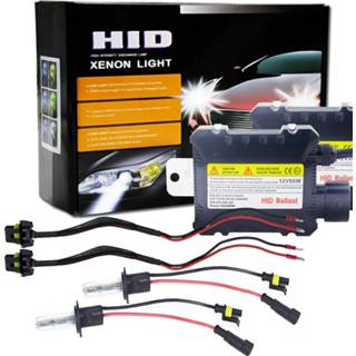 👉 Wit active 55W 3200LM H1 4300K??HID Xenonlampen Lichtconversiekit met High Intensity Discharge Slim Ballast, Warm 6922293556375