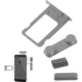 👉 Active onderdelen 4 in 1 voor iPhone 5&5S (origineel legeringsmateriaal, kleurrijke nano-simkaartlade + volumeknop aan / uit-knop mute-knop) 6922694179661