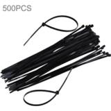 👉 Kabelbinder zwart nylon active Auto||||Auto>Booster-kabel 500 stks 5mm * 300mm kabelbinders (zwart) 6922120412102