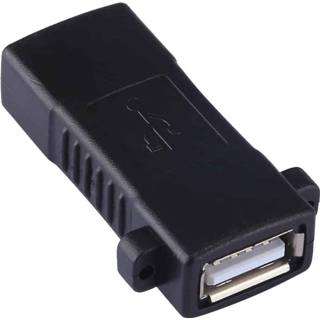 👉 Active computer USB 2.0 female naar connector extender converter adapter 6922535462563