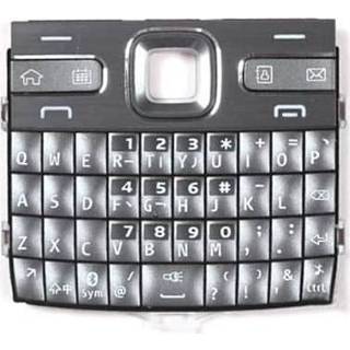 👉 Mobiele telefoon zilver active onderdelen Keypads Behuizing met menuknoppen / Druktoetsen voor Nokia E72 (zilver) 6922760162788