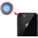 Zilver active onderdelen Achterste cameralensring voor iPhone 8 (zilver) 6922983091599