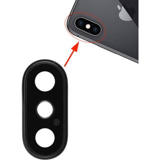 Lensdop zwart XS active onderdelen Camera achteraan met voor iPhone / Max (zwart) 6922873715864