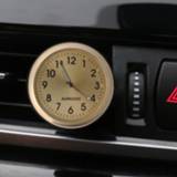 👉 Klok goud active thermometer Auto Outlet Lichtgevende Materiaal Elektronische Horloge Airconditioning Parfum Ornamenten met Balm (Goud) 7442935333342