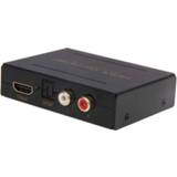 👉 Zwart active computer HDMI naar + Audio (SPDIF R / L) Converter (EU Plug) (zwart) 6922638822288