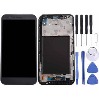 👉 Digitizer zwart active onderdelen Lcd-scherm en volledige montage met frame voor LG Stylo 3 Plus / TP450 MP450 (zwart) 6922318999781