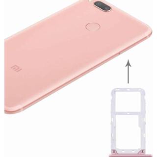 👉 Rose goud active Mobiel||||Mobiel>Reparatie Xiaomi Mi 5X / A1 SIM- en SIM TF-kaarthouder (rose goud) 7442935771724