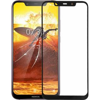 👉 Lens zwart active onderdelen Voorzijde buitenste glazen voor Nokia X7 (zwart) 6922201029793