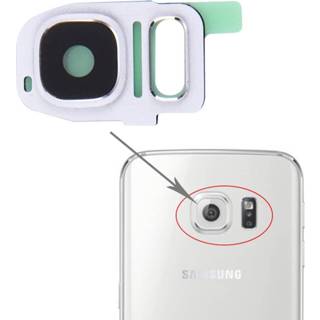 Wit active Mobiel||||Mobiel>Reparatie Achterste cameralensdeksel voor Galaxy S7 / G930 (wit) 6922548547172