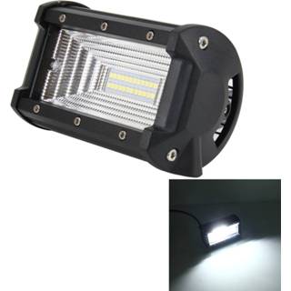 👉 Werklicht wit active 72W 6000K 3000LM auto LED werklichten Flood Light met 24 LED's SMD-5050 lampen, DC 10-48V (wit licht) 6922787505582