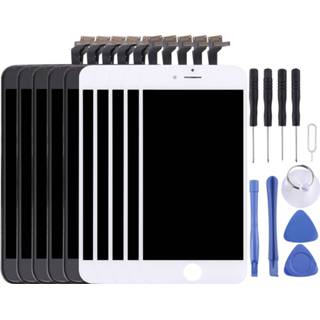 👉 Digitizer zwart wit active onderdelen 5 PCS + LCD-scherm en volledige montage met frame voor iPhone 6 6922415010358