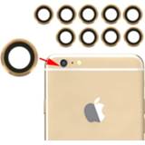 👉 Achteruitrijcamera goud active onderdelen 10 paar voor iPhone 6&6s lens met bezel (goud) 6922965724590