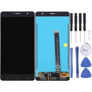 👉 Digitizer zwart active onderdelen Lcd-scherm en Volledige montage voor Asus ZenFone 3 Deluxe / ZS550KL Z01FD (zwart) 6922668814673