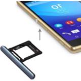 👉 Zwart active Mobiel||||Mobiel>Reparatie Micro SD / SIM-kaartlade + kaartsleuf Poortstof Plug voor Sony Xperia XZ Premium (Dual SIM-versie) (zwart) 6922180590765