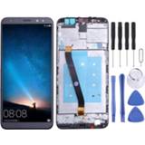 👉 Digitizer zwart active onderdelen Lcd-scherm en volledige montage met frame voor Huawei Mate 10 Lite (zwart) 6922575801179