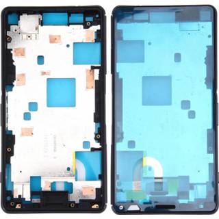 👉 Zwart active Mobiel||||Mobiel>Reparatie Frontbehuizing LCD Frame Bezelplaat voor Sony Xperia Z3 Compact / D5803 D5833 (Zwart) 6922290691093