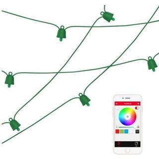 👉 Kerstboomverlichting Mipow BLT505-GN met app Binnen/buiten Energielabel: LED werkt op het lichtnet RGB Dimbaar 6945764511284