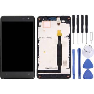 👉 Zwart active onderdelen Lcd-scherm + aanraakscherm met frame voor Nokia Lumia 625 (zwart) 6922881535157