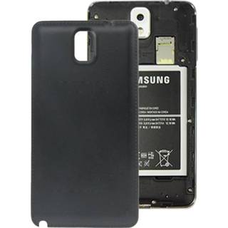 👉 Zwart kunststof active Mobiel||||Mobiel>Reparatie Originele Litchi Texture batterijklep voor Galaxy Note III / N9000 (zwart) 6922791714376