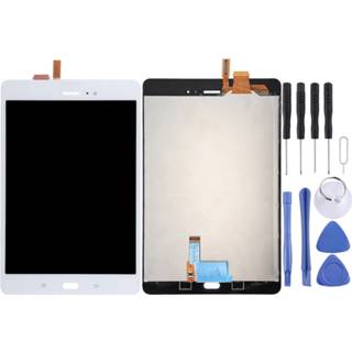 👉 Digitizer wit active Mobiel||||Mobiel>Reparatie Voor Galaxy Tab A 8.0 / P355 (3G-versie) LCD-scherm en volledige montage (wit) 6922262202364