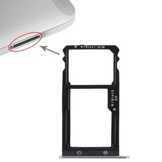 👉 Grijs active onderdelen SIM-kaartvak + / Micro SD-kaart voor Huawei G8 (grijs) 7442935753768