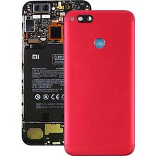 👉 Achterklep rood active Mobiel||||Mobiel>Reparatie met cameralens voor Xiaomi Mi 5X / A1 (rood) 7442935776781