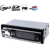 👉 Afstandsbediening active 4 x 50 W LCD Car Audio MP3-speler met afstandsbediening, FM-radio functie, Ondersteuning SD / USB Flash Disk, DC 12V 6922952847516