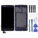 👉 Digitizer zwart x active onderdelen Lcd-scherm en volledige montage met frame voor LG K8 2017 Dual SIM X240 X240H X240F X240K (zwart) 6922911360124