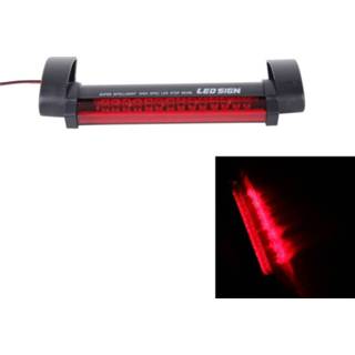 👉 Remlicht rood active 14 LED's licht Auto Derde remlicht, DC 12V Kabellengte: 80cm 6922839933905
