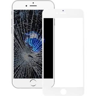 Lens witte active onderdelen Voorzijde buitenste glazen met voorste LCD scherm Omlijsting voor iPhone 7 (witte) 7442935617626