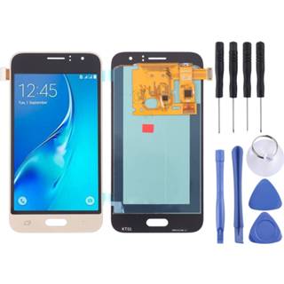 👉 Digitizer goud active Mobiel||||Mobiel>Reparatie Lcd-scherm en volledige assemblage (OLED-materiaal) voor Galaxy J1 (2016), Express 3, Amp 2, J120F, J120A, J120H, J120M, J120T (goud)