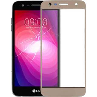 👉 Lens goud active onderdelen Voorzijde buitenste glazen voor LG X power2 (goud) 6922256483113