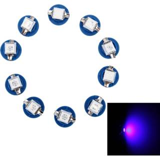 👉 Dashboard blauw active 10 STKS 0.5 W B8.5 Wedge Instrumentenpaneel LED Licht Gauge Cluster Indicator Lamp (Blauw Licht) 6922455175154