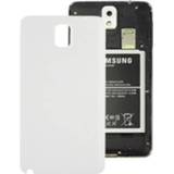 Wit plastic active Mobiel||||Mobiel>Reparatie batterijklep voor Galaxy Note III / N9000 (wit) 6922306955287