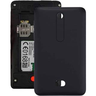 👉 Batterij zwart active onderdelen Achterklep voor Nokia Asha 501 (Zwart) 6922236872227