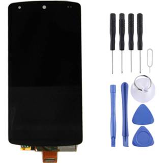 👉 Digitizer zwart active onderdelen Origineel LCD-scherm en Full Assembly voor Google Nexus 5 / D820 D821 (zwart) 6922141923984