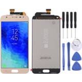 👉 Digitizer goud active Mobiel||||Mobiel>Reparatie Lcd-scherm en Full Assembly voor Galaxy J3 (2018) / J337 (goud) 7442935695655