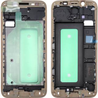 👉 Bezel goud active Mobiel||||Mobiel>Reparatie Galaxy J730 Front Behuizing LCD Frame Plate (goud) 6922195514398