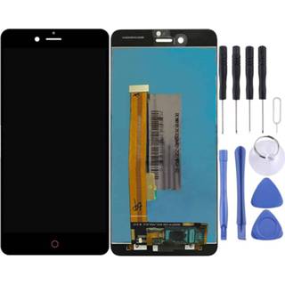 👉 Digitizer zwart active onderdelen ZTE Nubia Z11 miniS / NX549J LCD-scherm en volledige montage (zwart) 6922616559236