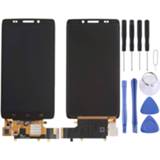 👉 Touchpad zwart active onderdelen 2 in 1 (LCD + touchpad) digitizer-montage voor Motorola Droid Ultra / XT1080 (zwart) 6922751378181